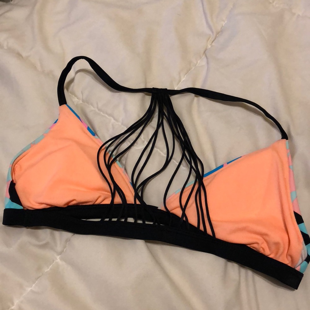 Bright patterned bikini top! - Picture 2 of 2